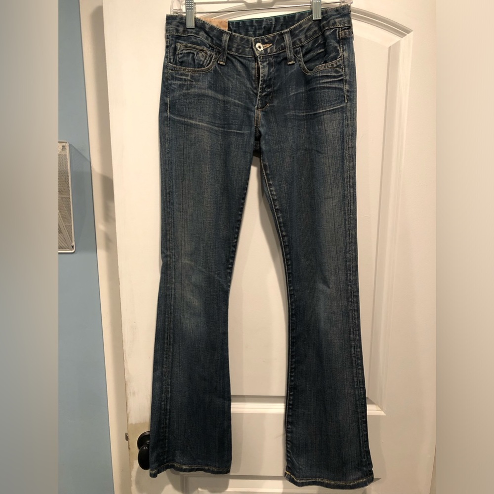 LOOMSTATE l 100% ORGANIC BLUE DENIM JEANS l MANTRA l SIZE 27